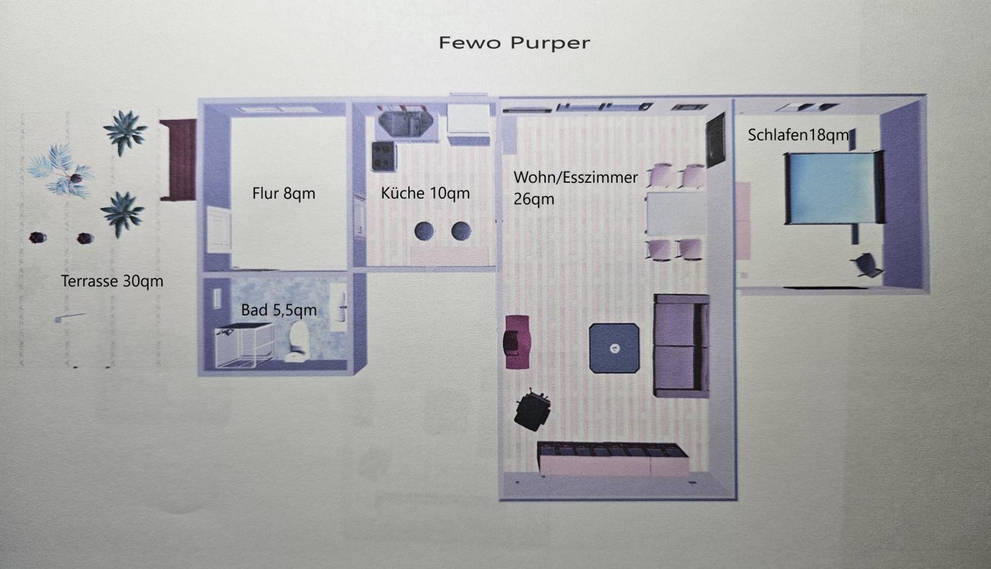 Purper Apartment